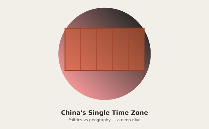 China's Single Time Zone: Politics vs Geography (Full Deep Dive)