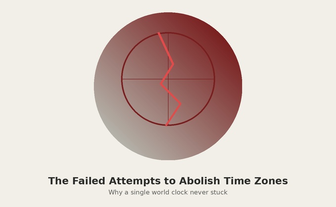 The Failed Attempts to Abolish Time Zones Entirely