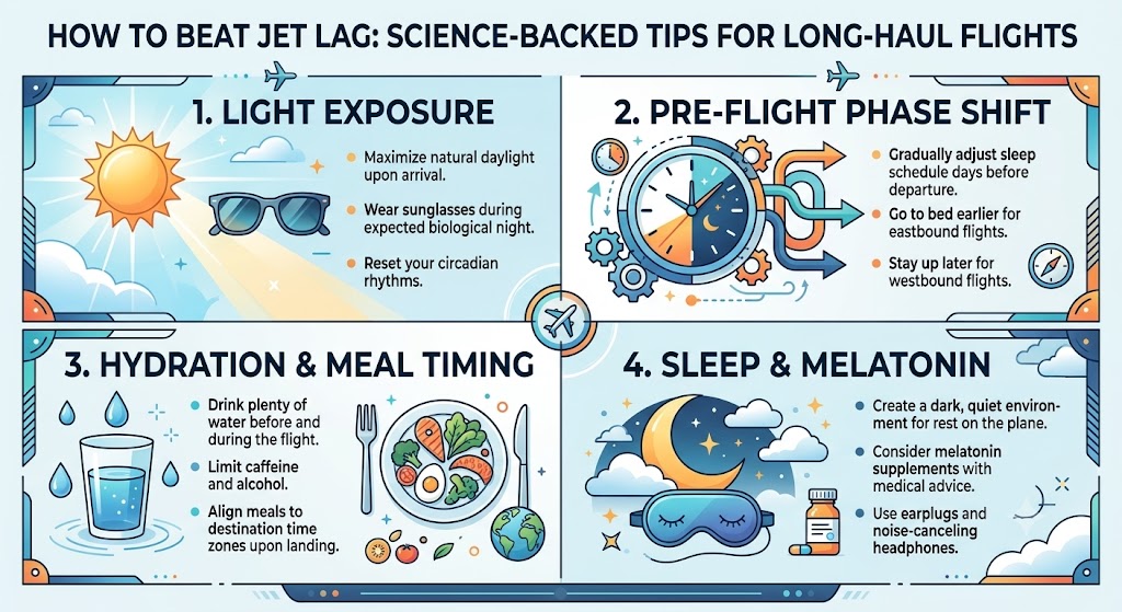 How to Beat Jet Lag: Science-Backed Tips for Long-Haul Flights