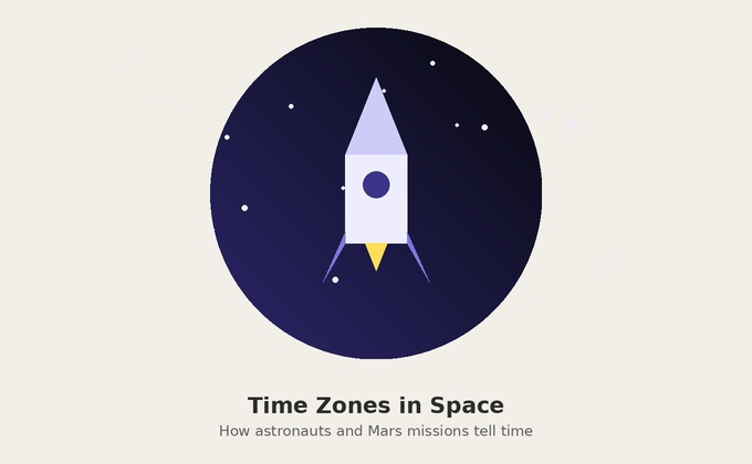 Time Zones in Space: How Do Astronauts and Mars Missions Tell Time?