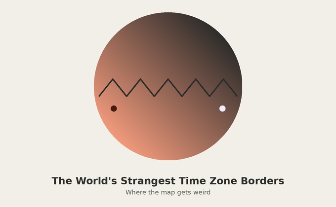 The World's Strangest Time Zone Borders